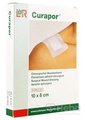 CURAPOR KRYTIE NA RANY TRANSPARENT 10x8 cm