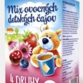 MEGAFYT MIX ovocných detských čajov 4 DRUHY