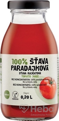zdravo 100% ŠŤAVA PARADAJKOVÁ