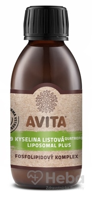 AVITA B9 KYSELINA LISTOVÁ LIPOSOMAL PLUS