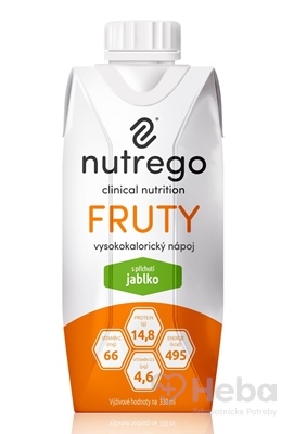 Nutrego FRUTY s príchuťou jablko