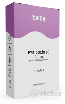 TOTO PYRIDOXÍN B6 20 mg