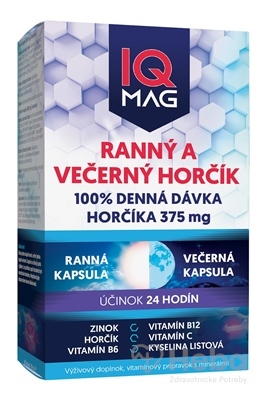 IQ MAG HORČÍK 375 mg