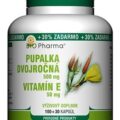 BIO Pharma Pupalka dvojročná 500 mg, Vit. E 50 mg