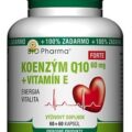 BIO Pharma Koenzým Q10 60mg+Vit.E Forte