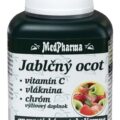 MedPharma JABLČNÝ OCOT, VIT C, VLÁKNINA, CHRÓM