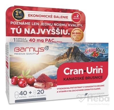 Barny's CRAN-URIN KANADSKÉ BRUSNICE