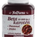 MedPharma BETAKAROTÉN 10 000 m.j.+Pantenol+PABA