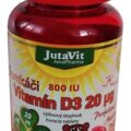 JutaVit Gumkáči Vitamín D3 20 µg Kids