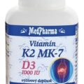 MedPharma VITAMÍN K2 MK-7 + D3 1000 IU