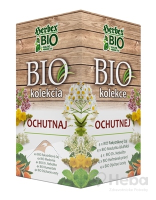 HERBEX BIO kolekcia OCHUTNAJ