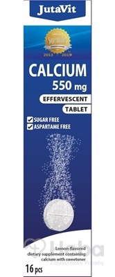 JutaVit Vápnik 550 mg