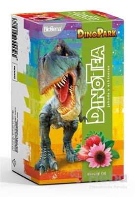 Biogena DinoTea jahoda a echinacea