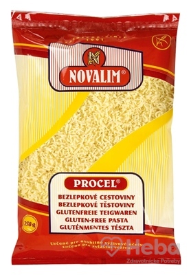 PROCEL - BEZLEPKOVÉ CESTOVINY, ČÍSLICE