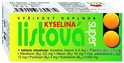 NATURVITA KYSELINA LISTOVÁ SUPER