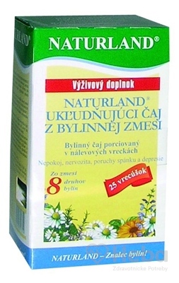 NATURLAND UKĽUDŇUJÚCA BYLINNÁ ZMES