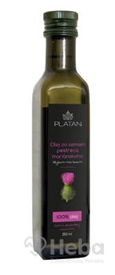 PLATAN Olej zo semien pestreca mariánskeho