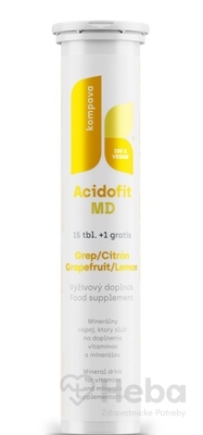 kompava ACIDOFIT MD GREP+CITRÓN