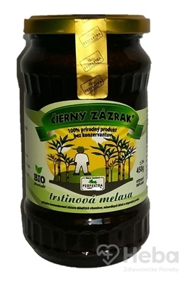 ČIERNY ZÁZRAK trstinová melasa BIO