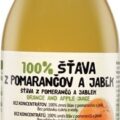 zdravo 100% ŠŤAVA Z POMARANČOV A JABĹK
