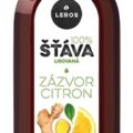 LEROS 100% ŠŤAVA ZÁZVOR CITRÓN