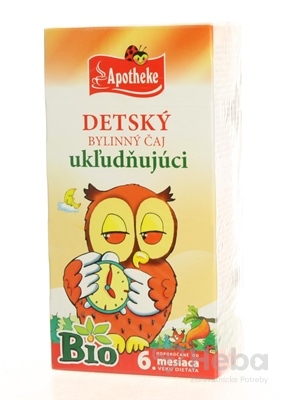 APOTHEKE BIO DETSKÝ BYLINNÝ ČAJ UKĽUDŇUJÚCI