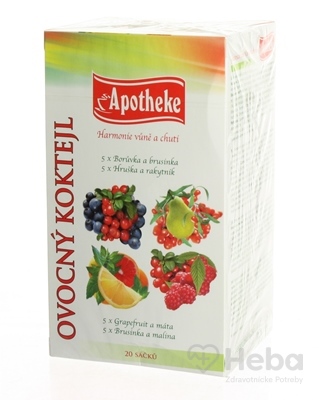 APOTHEKE PREMIER SELECTION ČAJ OVOCNÝ KOKTEJL