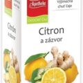 APOTHEKE PREMIER SELECTION ČAJ CITRÓN A ZÁZVOR
