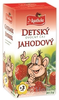 APOTHEKE DETSKÝ OVOCNÝ ČAJ JAHODOVÝ