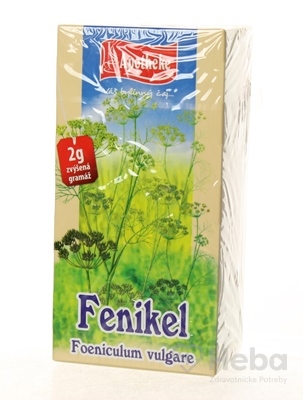 APOTHEKE ČAJ FENIKEL OBYČAJNÝ