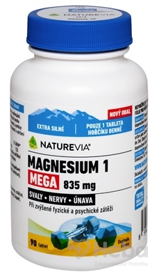 NATUREVIA MAGNESIUM 1 MEGA 835 mg