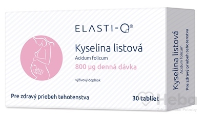 Elasti-Q KYSELINA LISTOVÁ 800 μg