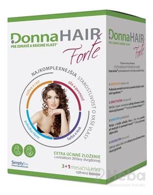 DonnaHAIR Forte 4 mesačná kúra