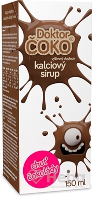 Doktor ČOKO kalciový sirup, VULM