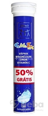 Zdrovit VÁPNIK HORČÍK ZINOK 50% navyše