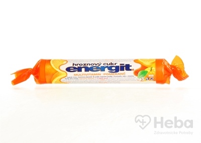 energit hroznový cukor MULTIVITAMÍN - POMARANČ