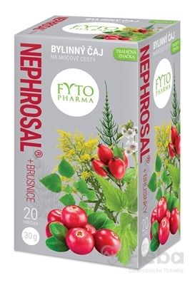 FYTO NEPHROSAL + BRUSNICE na močové cesty