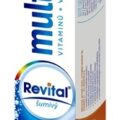 Revital multi 10 vitamínov + vláknina šumivý