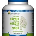 BIO Pharma Vápnik, Horčík, Zinok