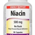 Webber Naturals Niacin 500 mg (nealergický)