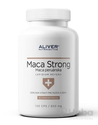 ALIVER Maca Peruánska STRONG