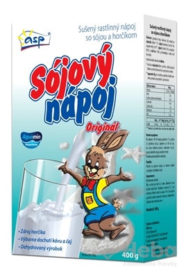 asp SÓJOVÝ NÁPOJ Originál (Zajac)