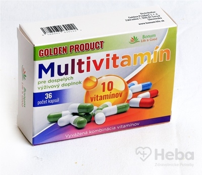 GOLDEN PRODUCT Multivitamín pre dospelých