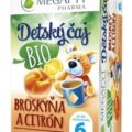 MEGAFYT Detský čaj BIO BROSKYŇA A CITRÓN