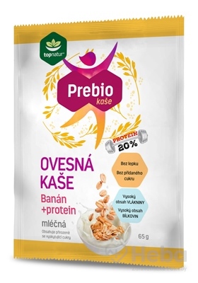 topnatur Prebio OVSENÁ KAŠA mliečna Banán+proteín