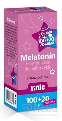 VIRDE Melatonín VÝHODNÉ BALENIE