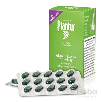 Plantur 39 Aktívne kapsuly na vlasy