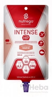 Nutrego INTENSE HP s príchuťou neutral