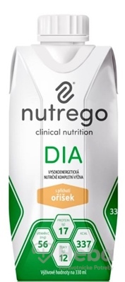 Nutrego DIA s príchuťou oriešok