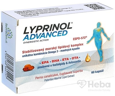 LYPRINOL Advanced Omega 3 (OTA, DHA, ETA, EPA)